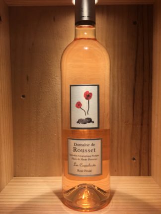 vin rosé coquelicots 2019